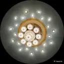 thema architectuur, Part of the ceiling of the International Theater Amsterdam (ITA).