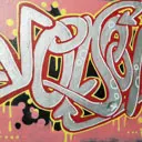 thema kunst, streetart under the Amsterdamsebrug