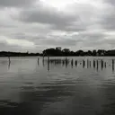 stedelijk, landschappen, water, land, sky ... stillness