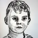 drawing, a child